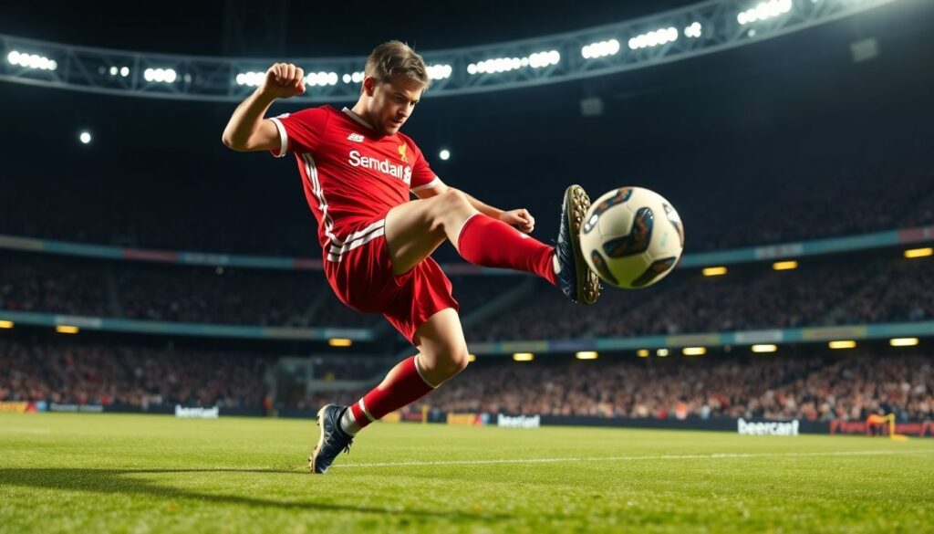 Эстетика дальних ударов: подборка самых эффектных дальних голов - иллюстрация