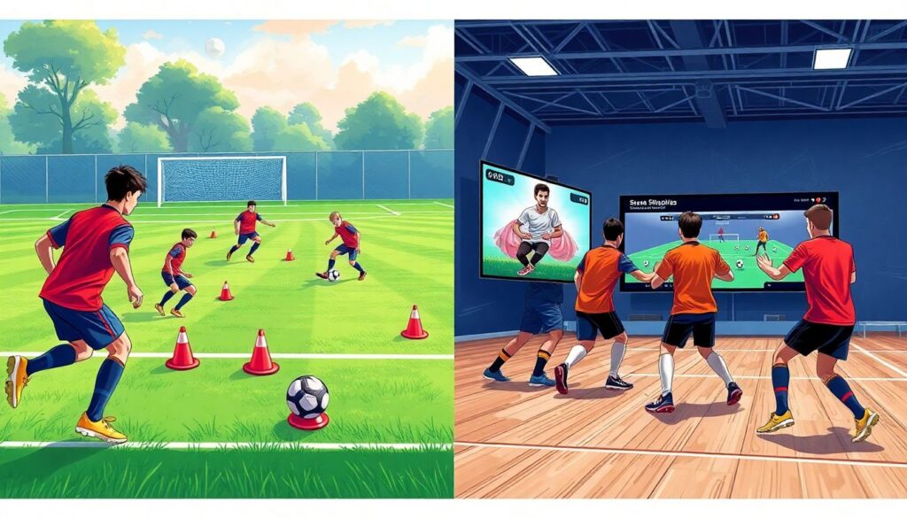 Голы с полуобводками: искусство точности в ближнем расстоянии - иллюстрация