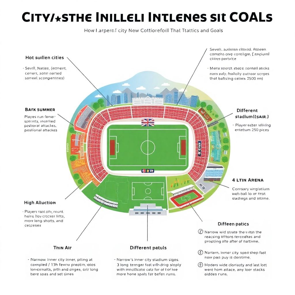Города и голы: как локация влияет на стиль футбольной игры