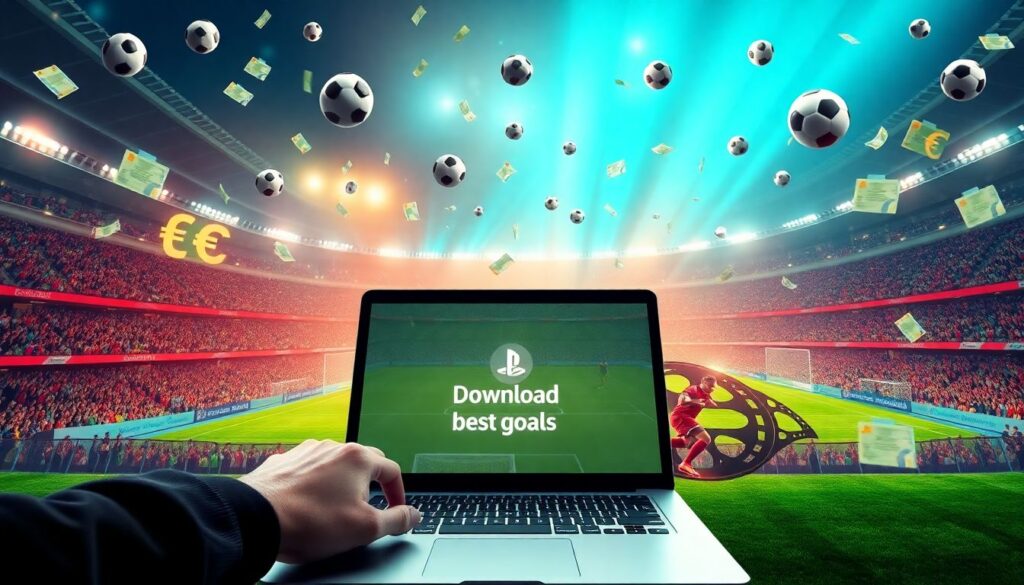 Голы легендарных чемпионатов: подборка эпохальных моментов - иллюстрация