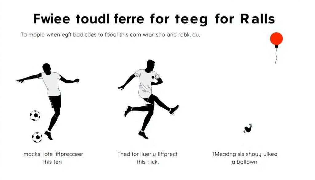 Анатомия идеального удара: движение стопы и траектория мяча - иллюстрация