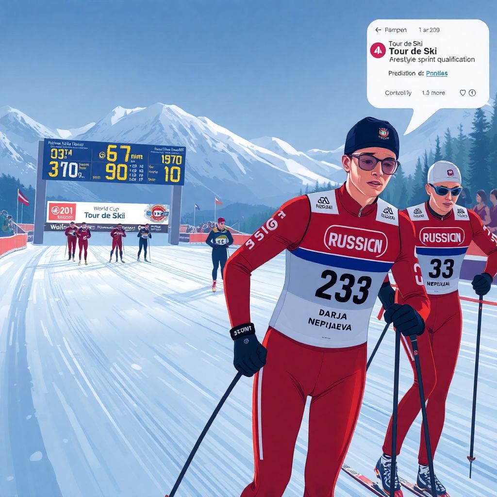 Тур де Ски: слабый камбэк русских лыжников и точный прогноз нейросети