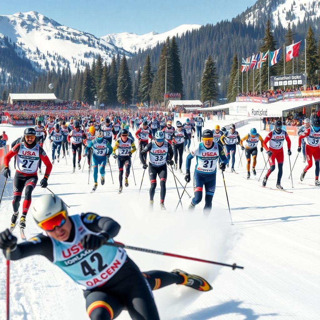 Коростелев провалил хит масс-старт на Тур де Ски: падение и 64-е место