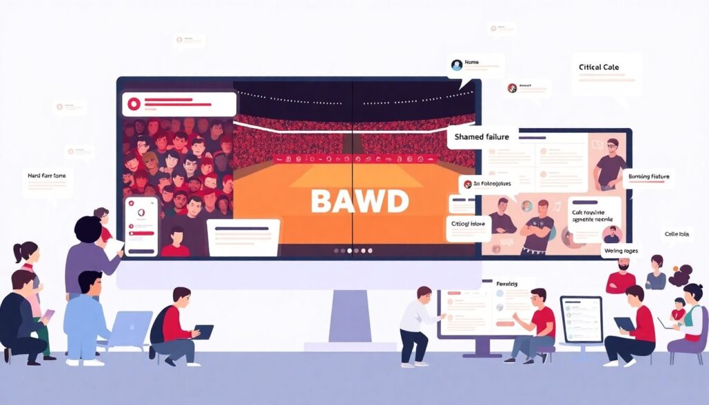 Культура боления онлайн: как комментарии формируют образ матча - иллюстрация