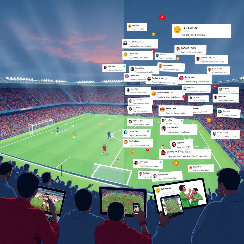 Культура боления онлайн: как комментарии зрителей формируют образ матча