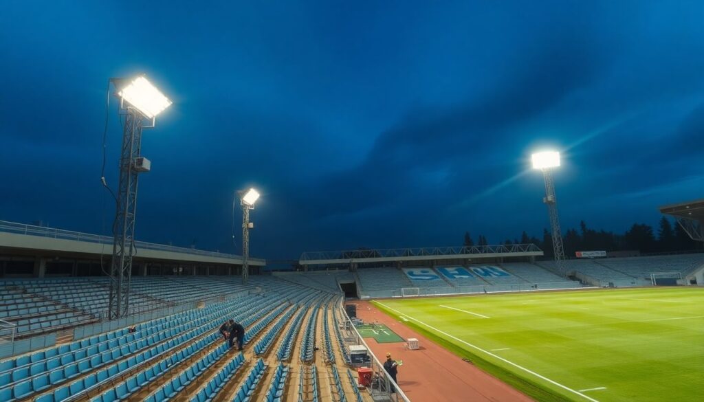 Элементы гольефа в голах: игра света и тени на поле - иллюстрация
