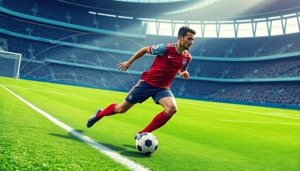 Лучшие голевые проходы по флангам: эстетика перепаса и подбора - иллюстрация