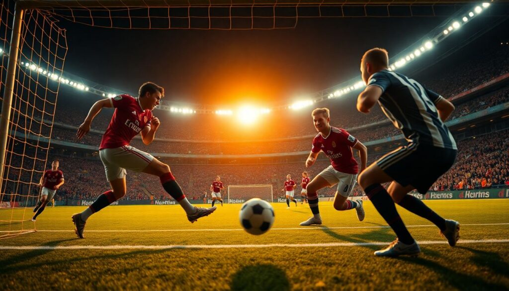 Элементы кинематографа в лучших голах - иллюстрация