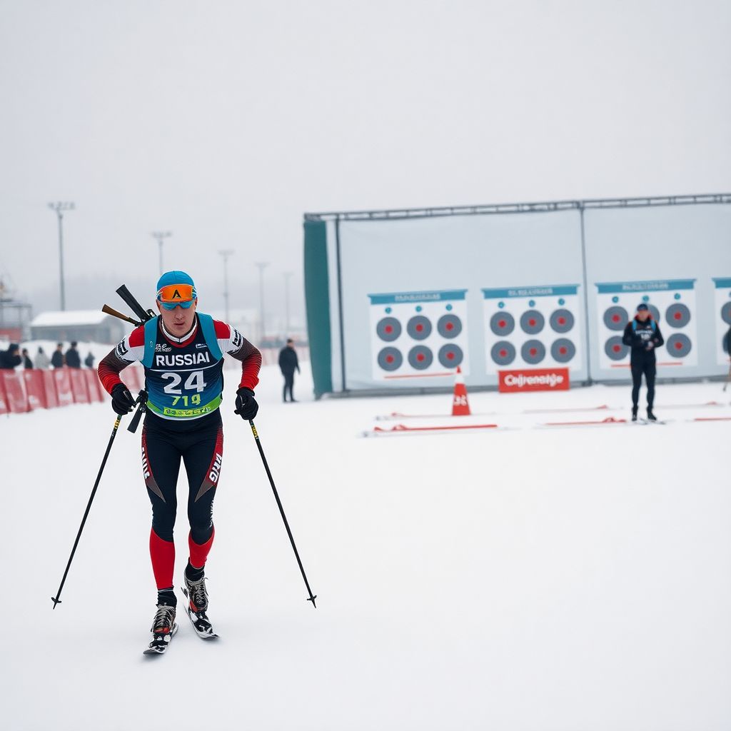 Демино: третий этап Кубка России по биатлону, победы Бажина и Резцовой