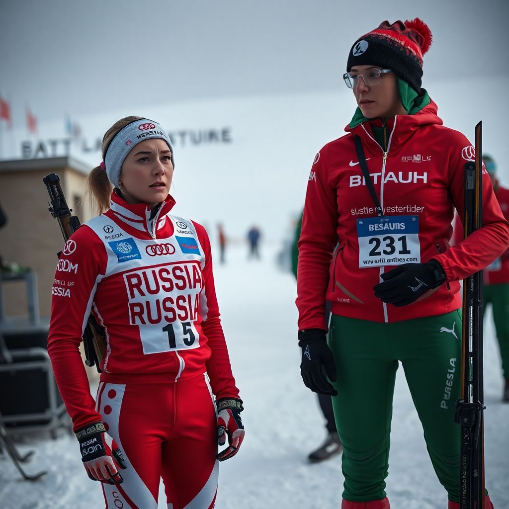 Биатлонный скандал: Кручинкина обвинила лидера Белоруссии в хамстве