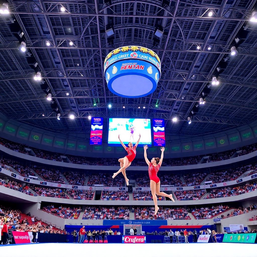 Российские гимнастки против чемпионки мира на Кубке мира в Ташкенте