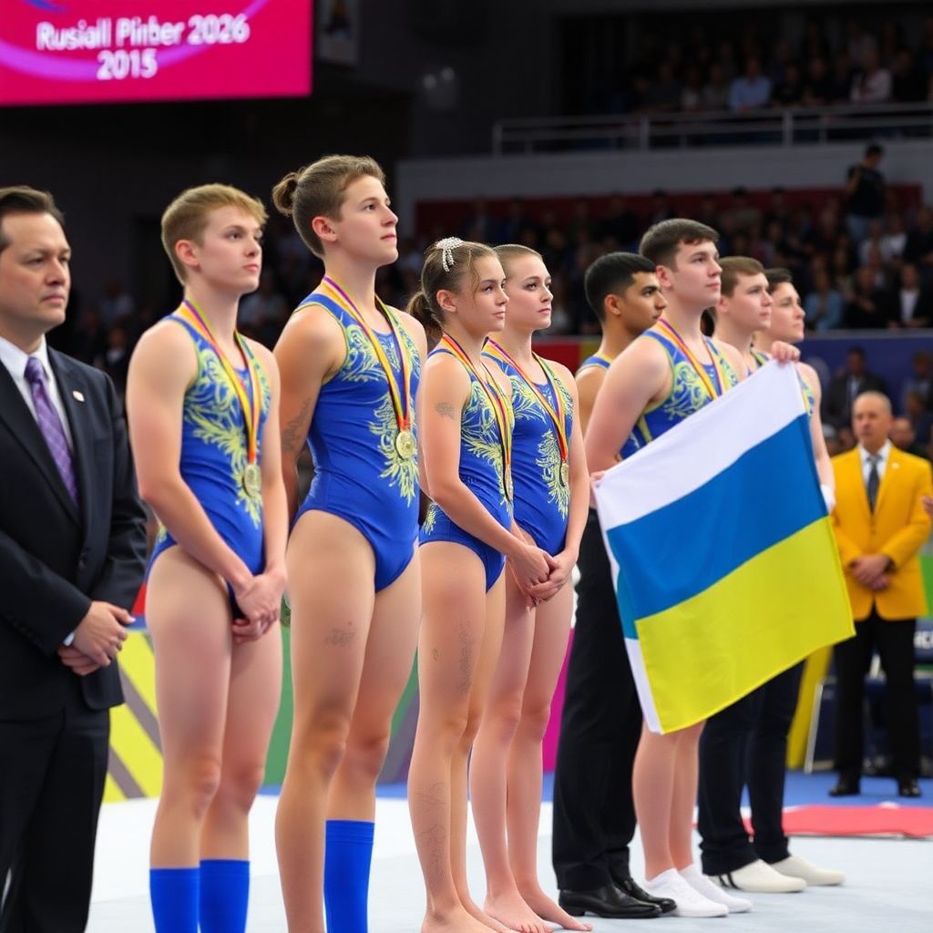 Украинские гимнастки и гимн России: новые санкции Международной федерации гимнастики